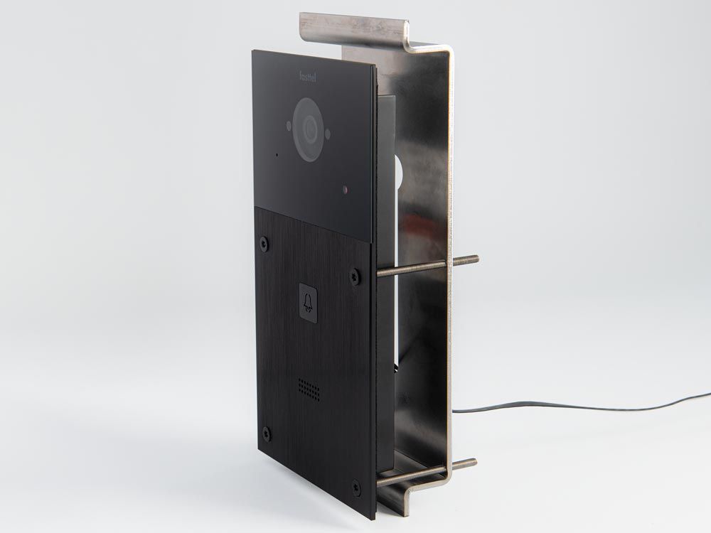 Hollewand montage frame voor FT600 Inox 3mm