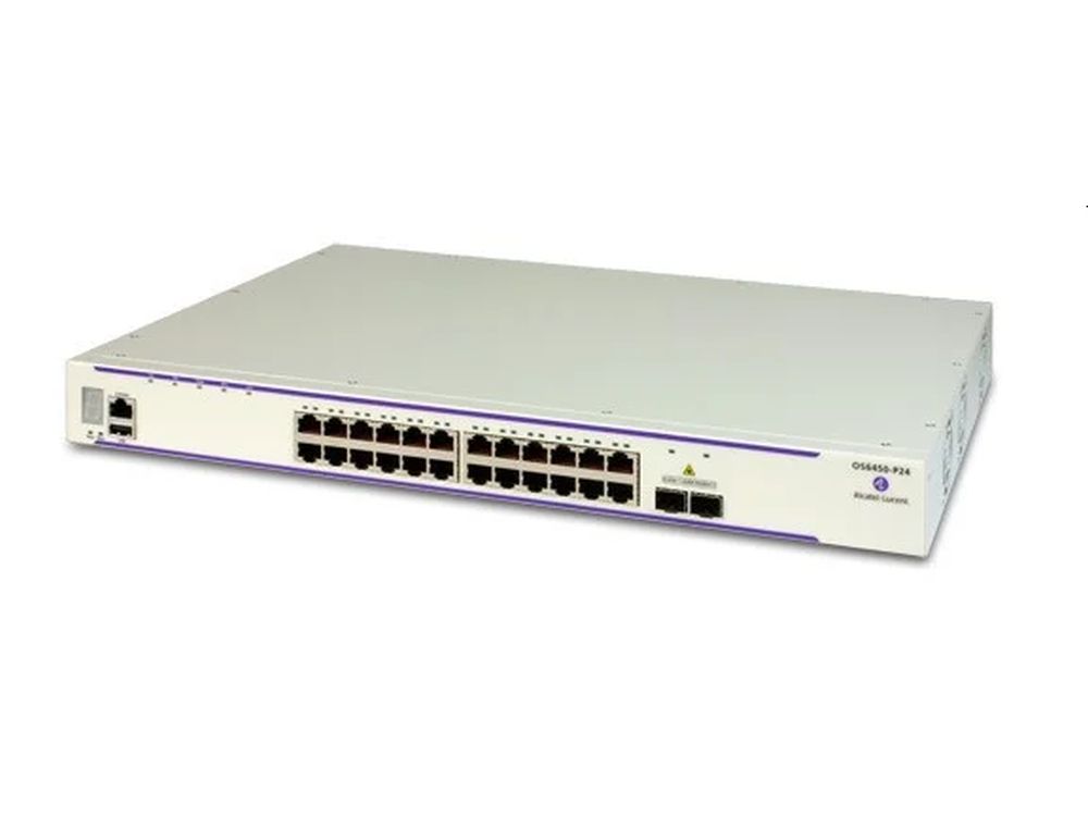 OS6465-P28 Switch, 180W AC PSU, EU Cord