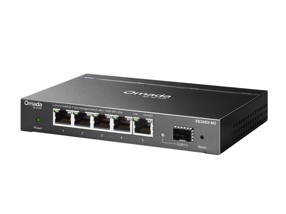 Omada 5-Port 2.5GBASE-T Easy Managed Switch with 1 10GE