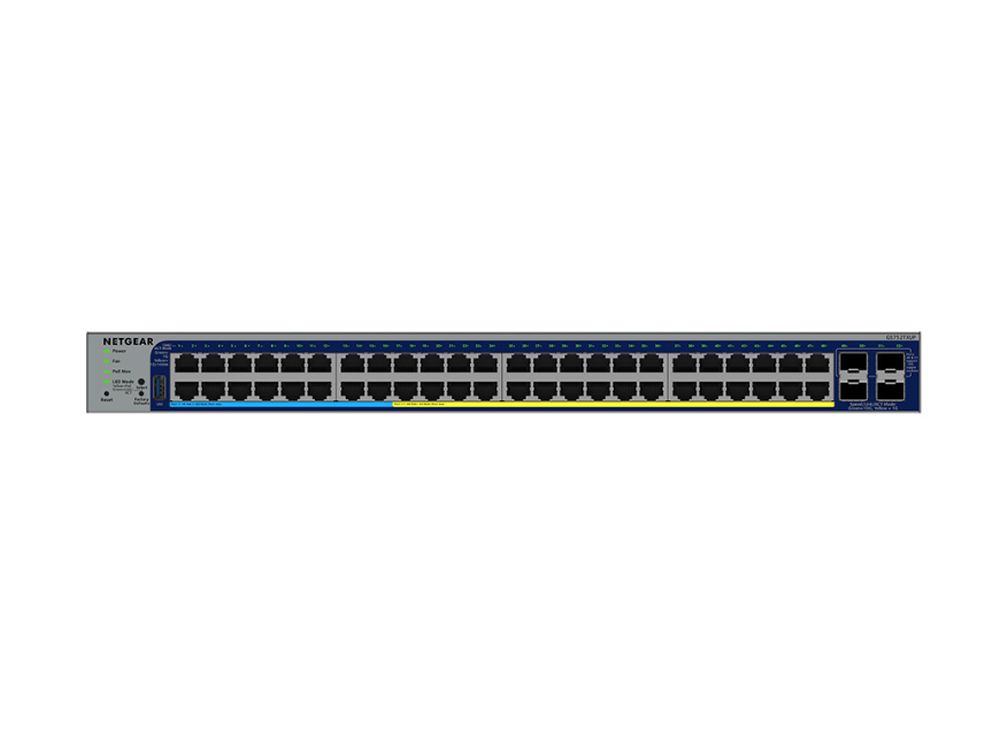48P GE POE++ SMART SWTH W/10G SFP+ (GS752TXUP)