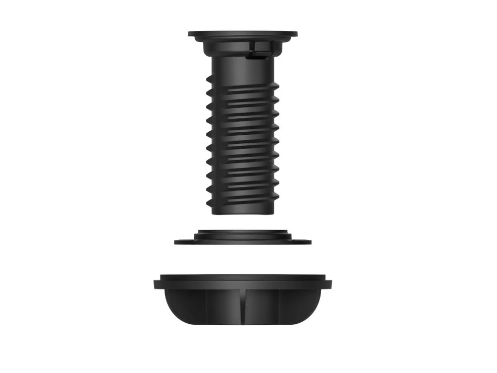 PanaCast Control Table Mount** Table grommet and stud, black