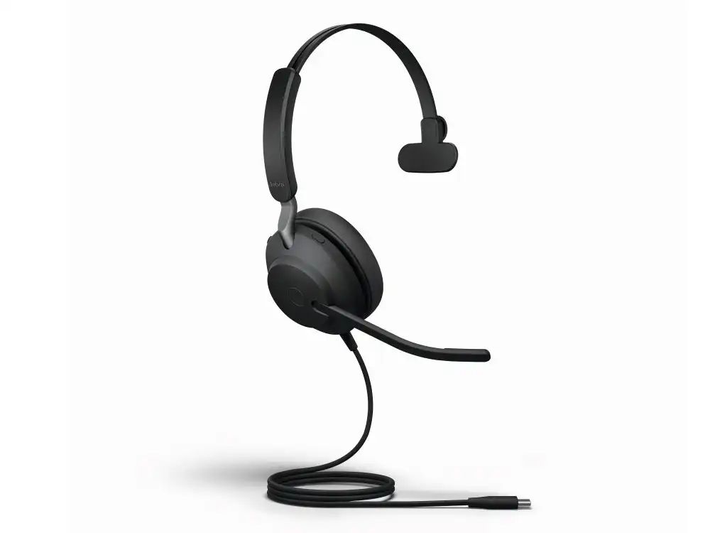 Jabra Evolve2 40 SE, USB-C, UC Mono, Ext. Cord