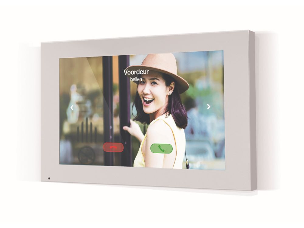 7 color Monitor White wall mounted all Fasttel pr.