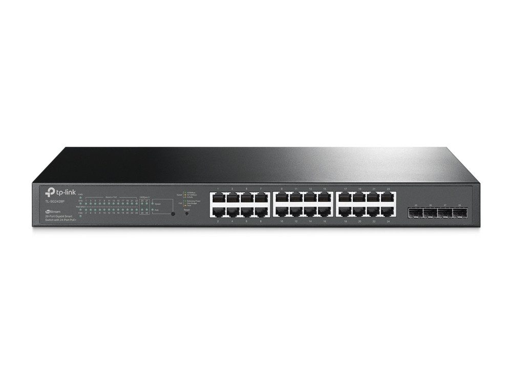 Omada - JetStream 28-Port Gigabit Smart Switch with 24-Port PoE+