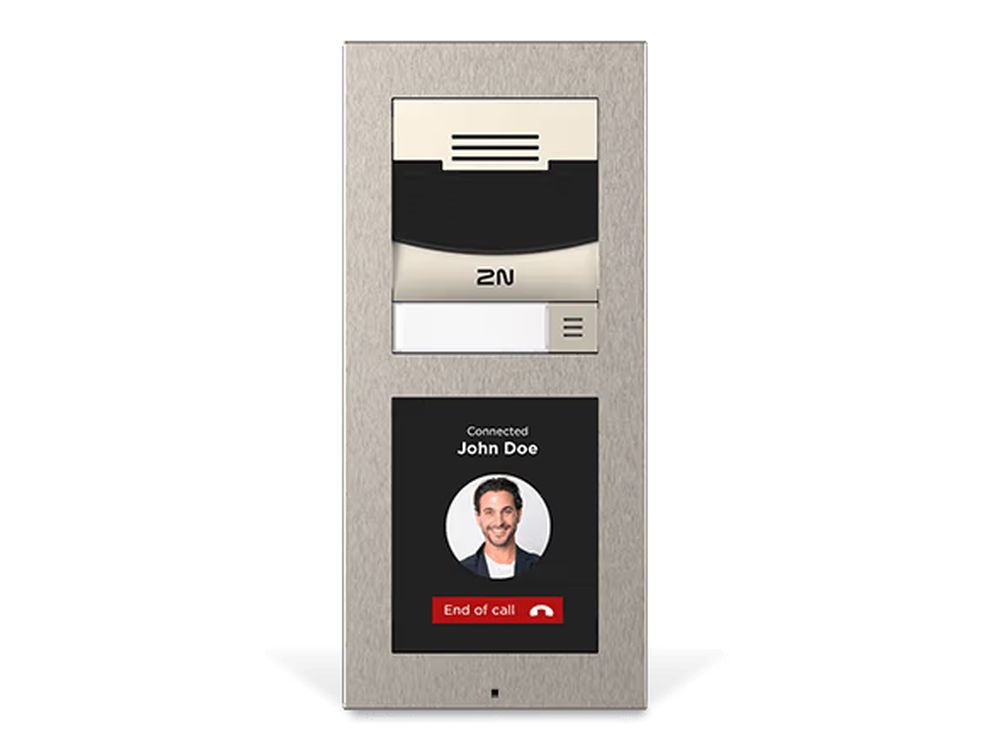 2N® IP Verso - Main unit without camera - nickel