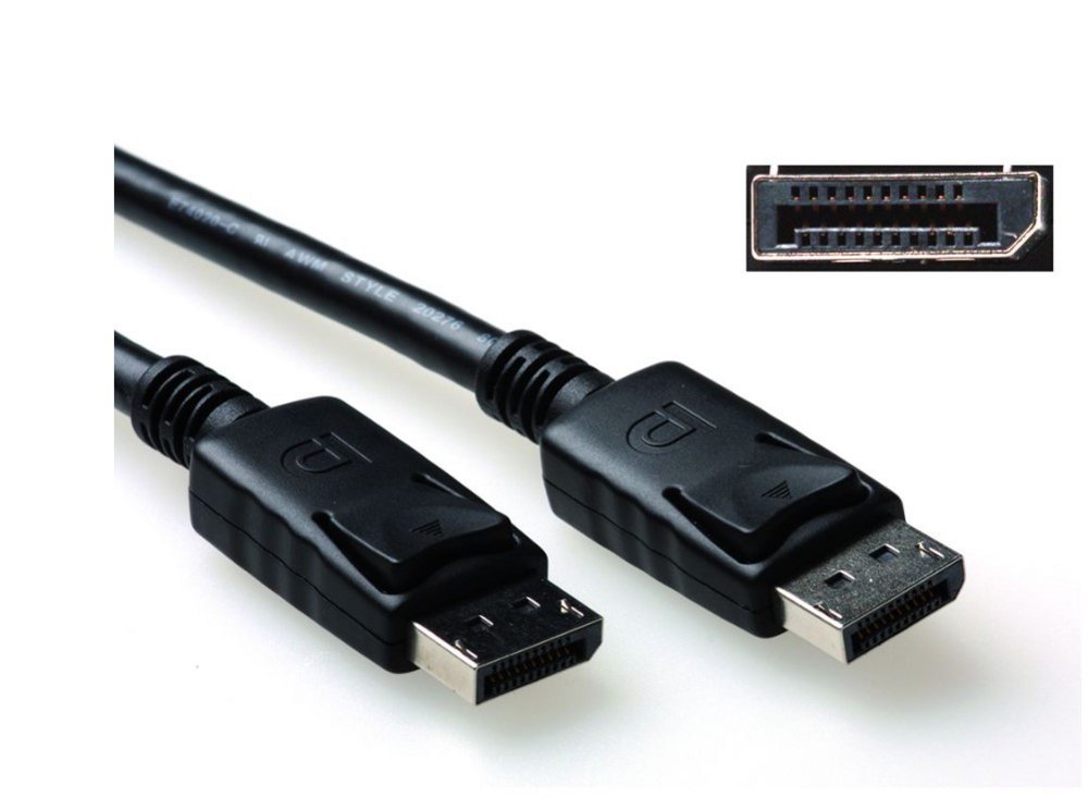 ACT AK3981 | DisplayPort Kabel | 3,0m | Zwart