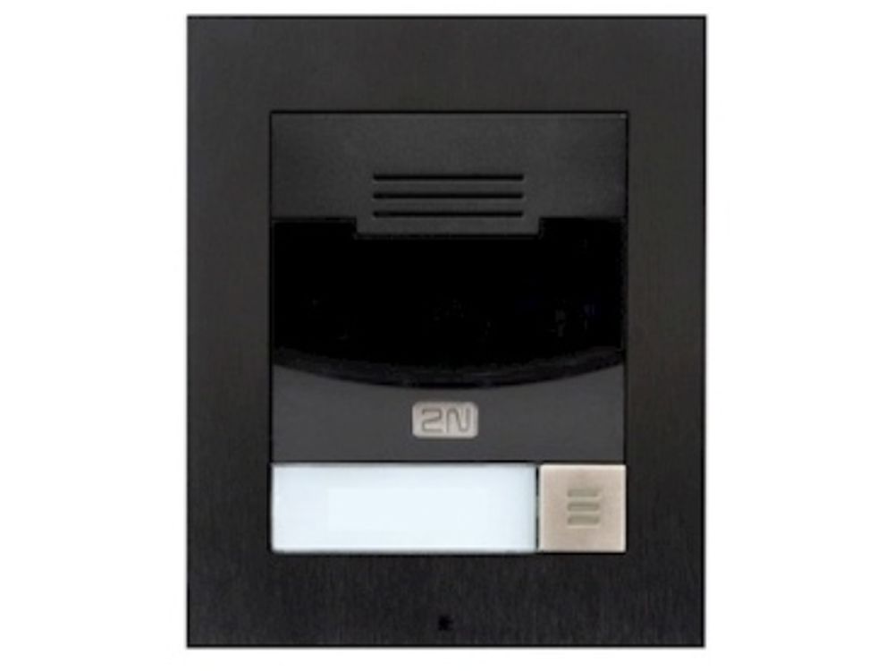 2N IP Solo opbouw intercom zonder camera (zwart)