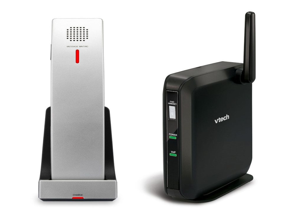 CTM-S2115 Silver Black (PSU EU) SIP 1-Line Hidden Base, 1 Cordless Handset + Charg