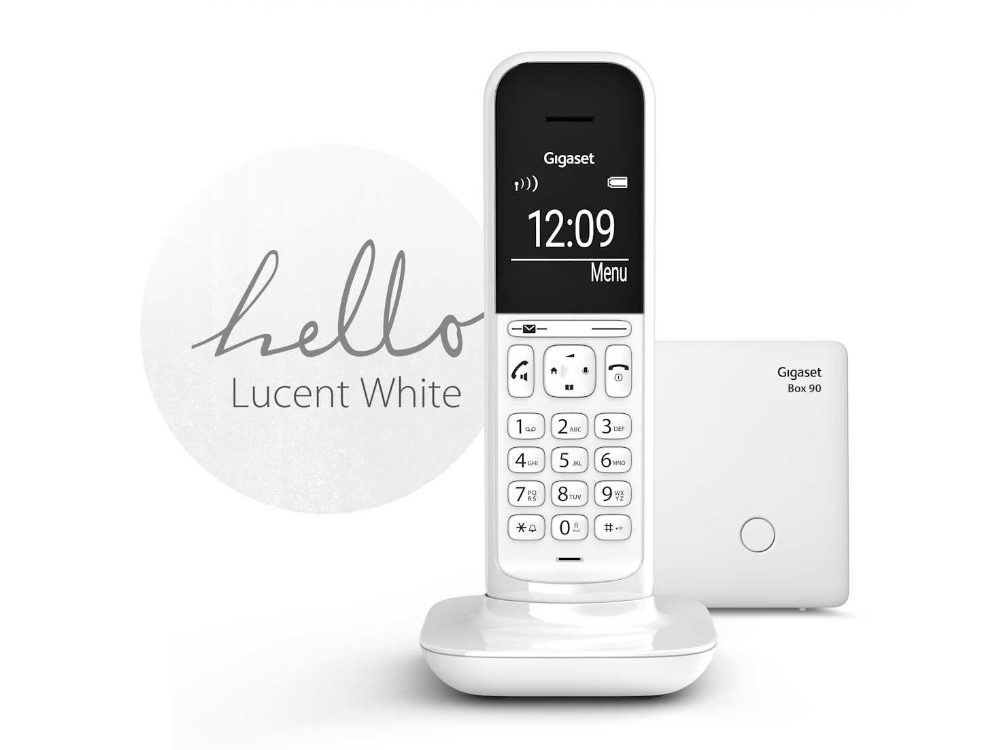 Gigaset CL390 white systeem met antwoordapparaat