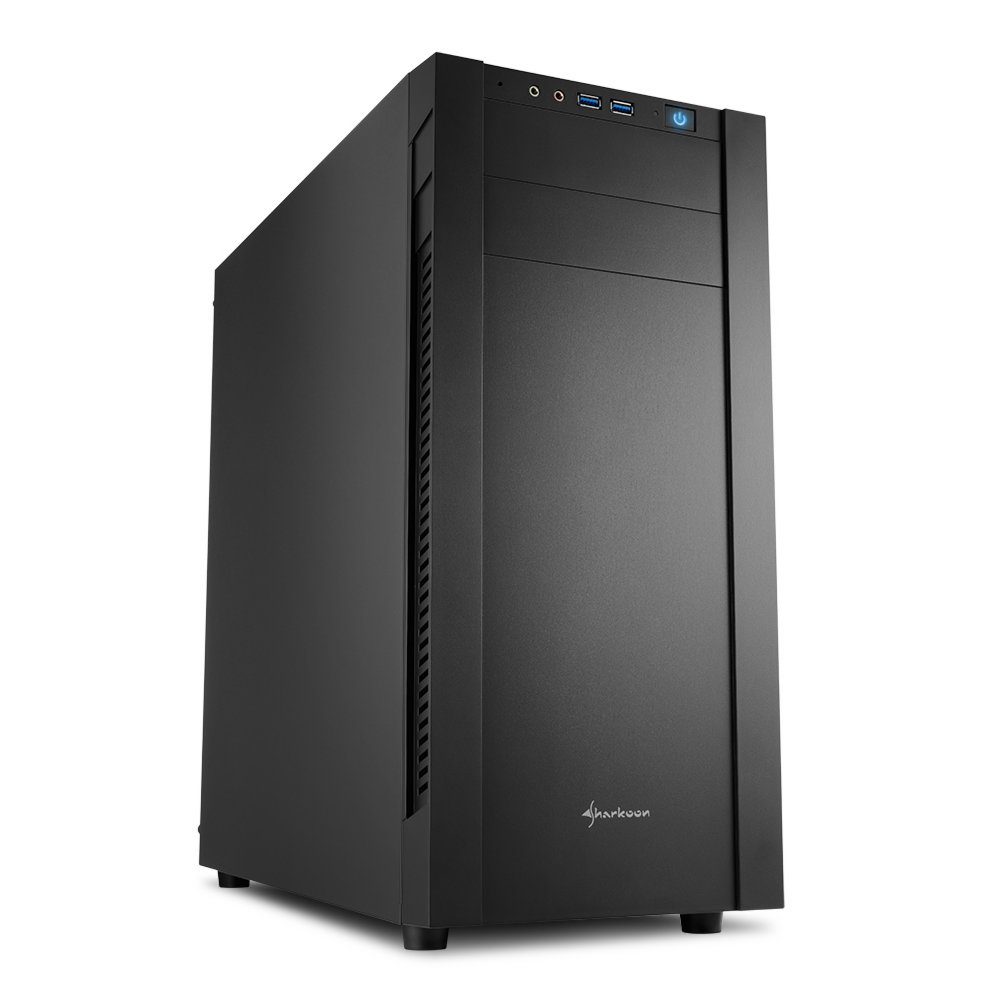 Sharkoon S25-V | Midi Tower Case | Zwart