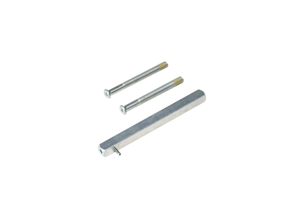2N Fortis Handle - Spindle with screws set 9mm, 39 - 47mm