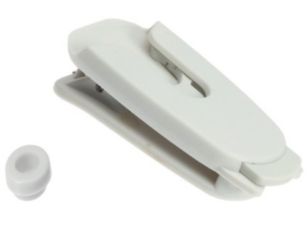 Belt Clip with Connector for 77-Series.  Cool grey