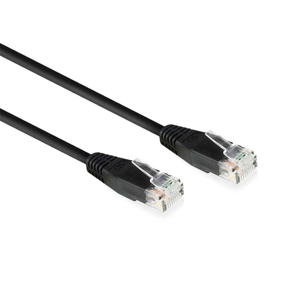 ACT netwerkkabel | Cat6 | U/UTP (UTP) | 2 m | Zwart | AC4002