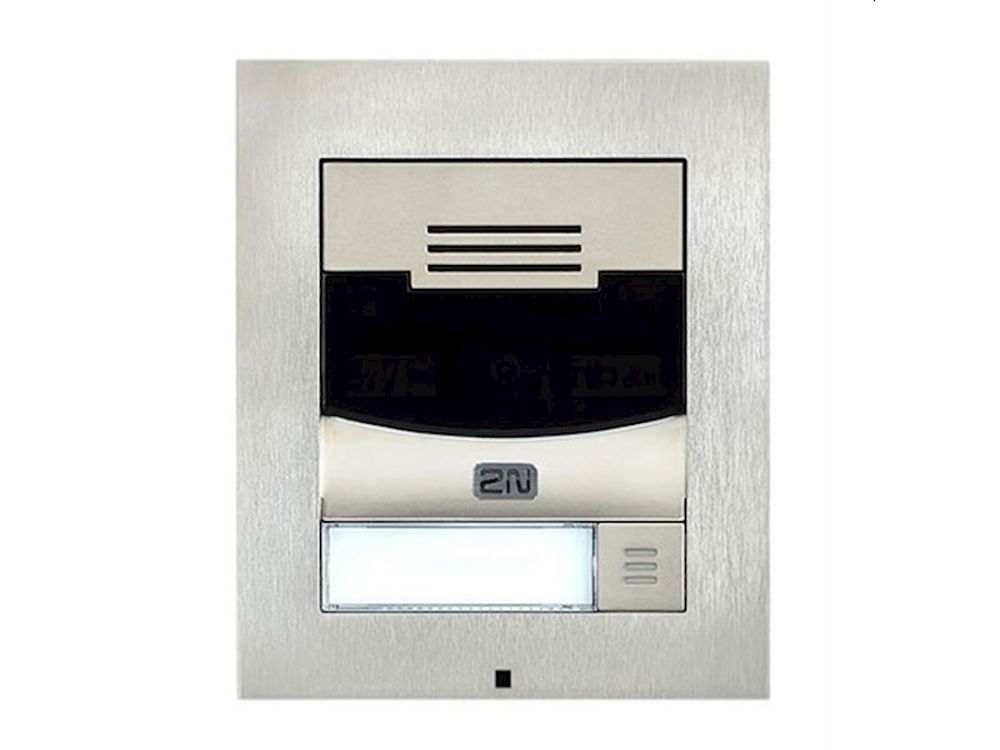 2N IP Solo opbouw intercom met camera (zilver)