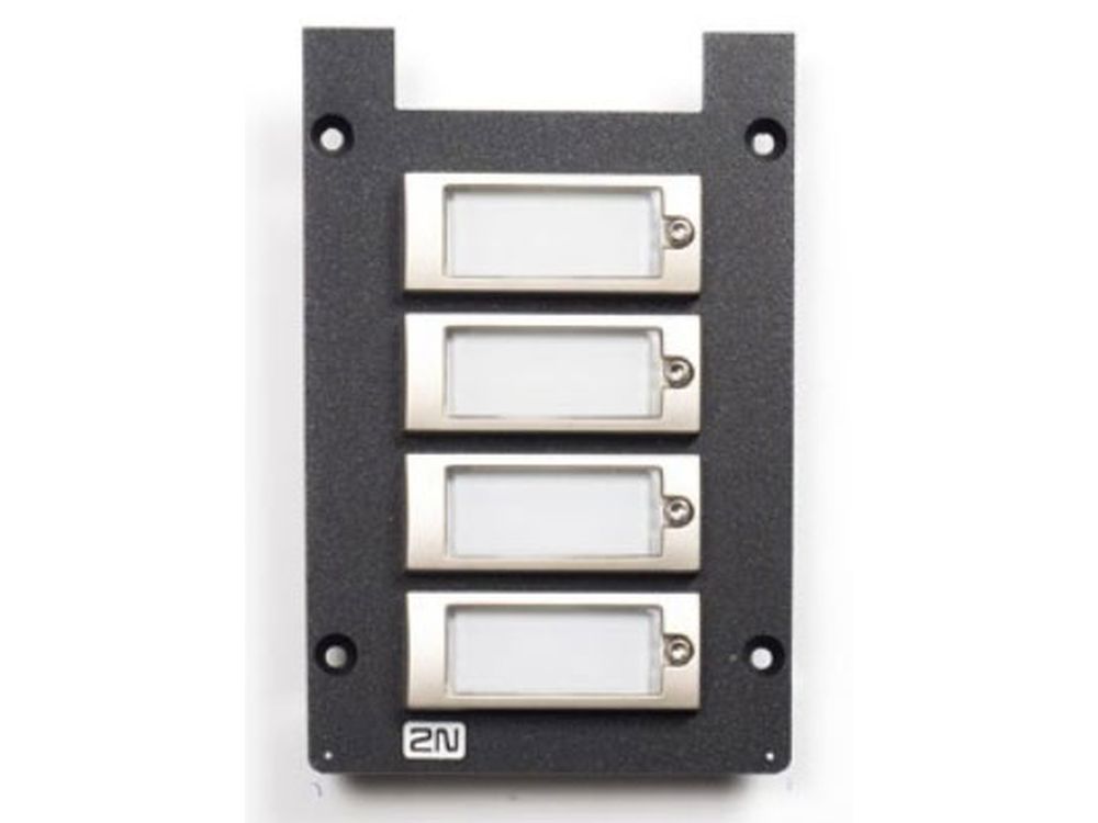 2N® IP Force - front panel, 4 buttons
