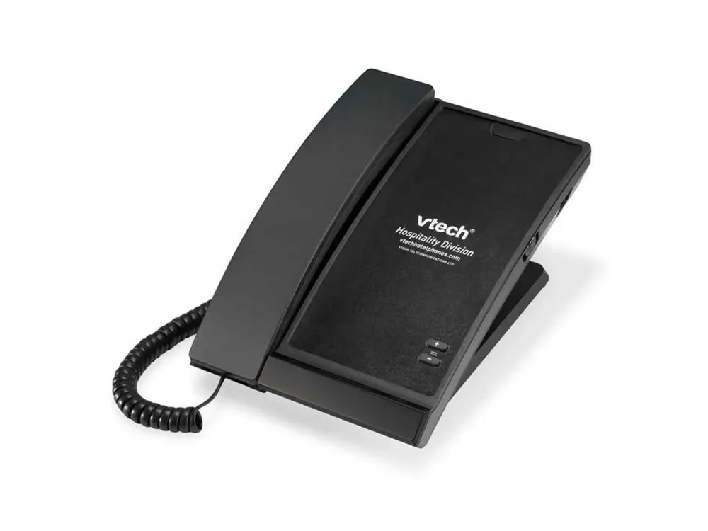 S2100-X Matte Black 1-Line Contemporary SIP Lobby Phone