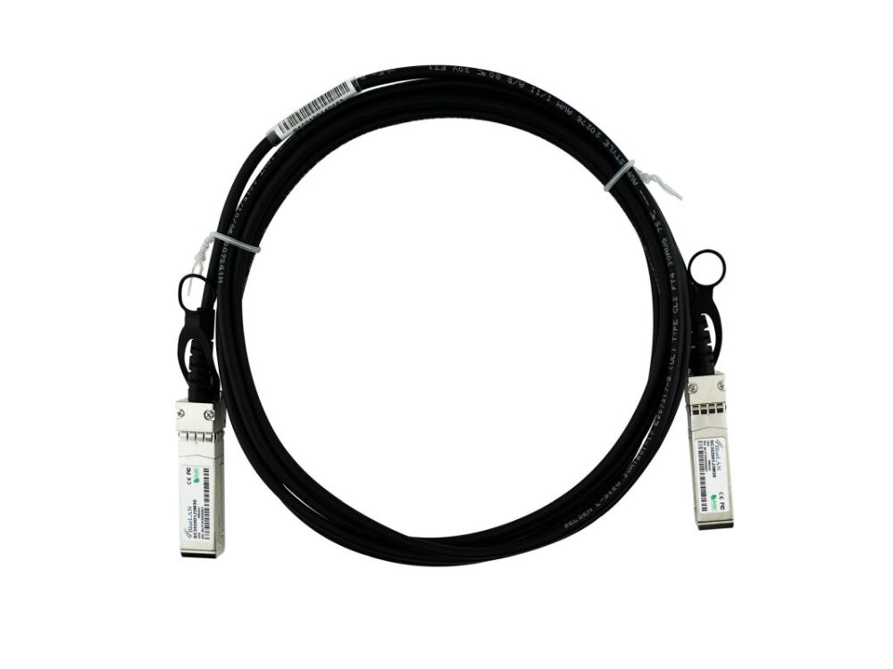 60 cm copper cable with pre-equipped  SFP+ transceivers