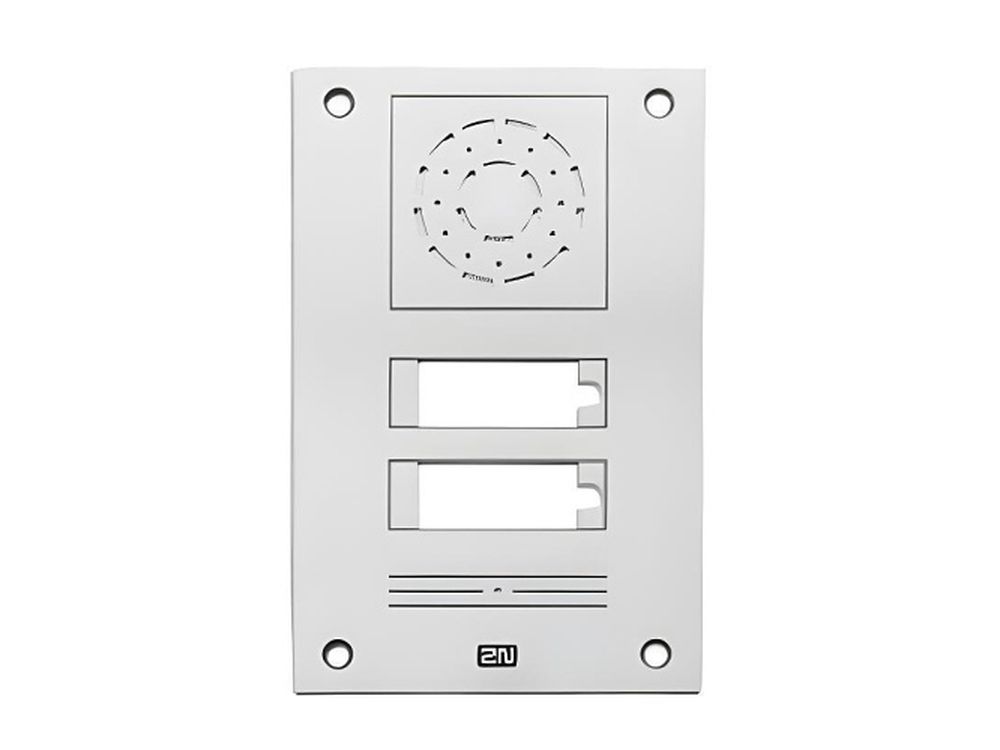 2N® IP Uni - front panel, 2 buttons