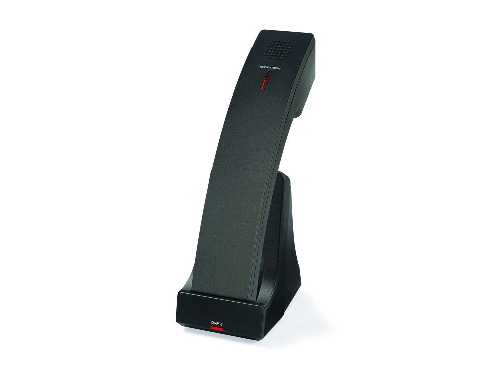 CTM-A2415HC Matte Black 1-Line Contemporary Additional Cordless Handset