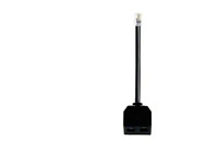 Modular (RJ10) plug splitter