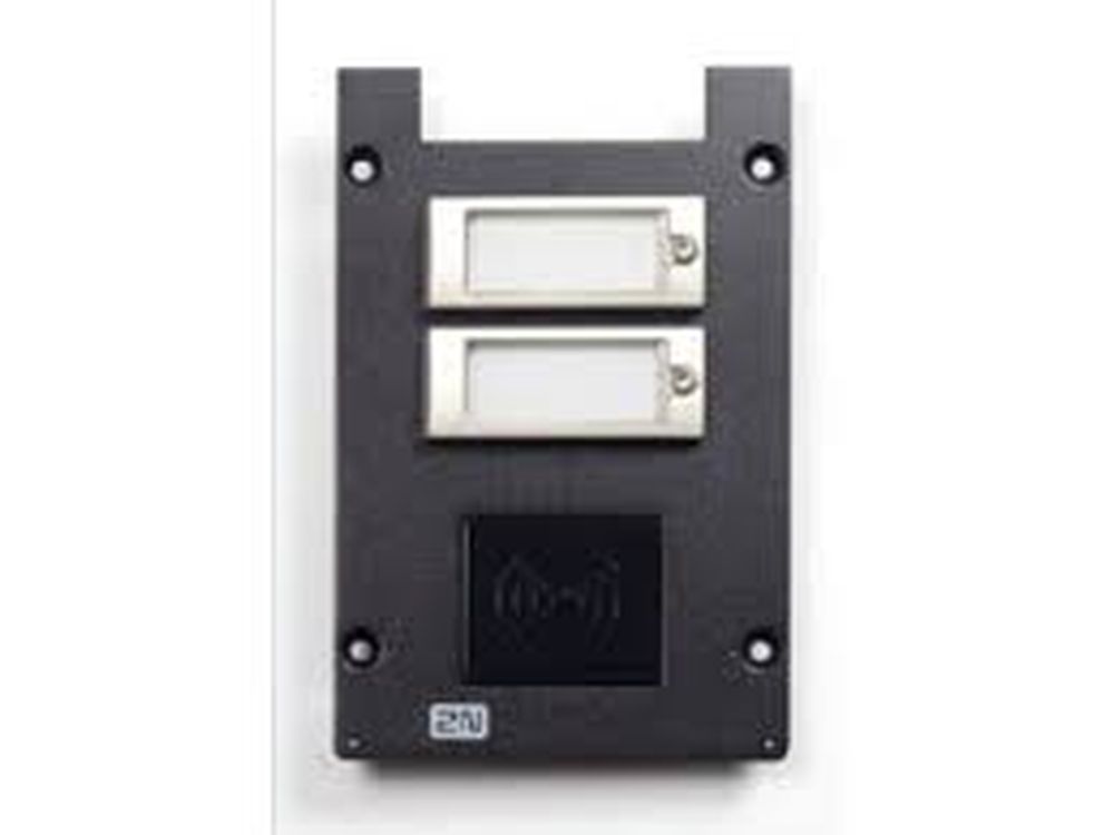 2N® IP Force - front panel 2 buttons, card reader ready