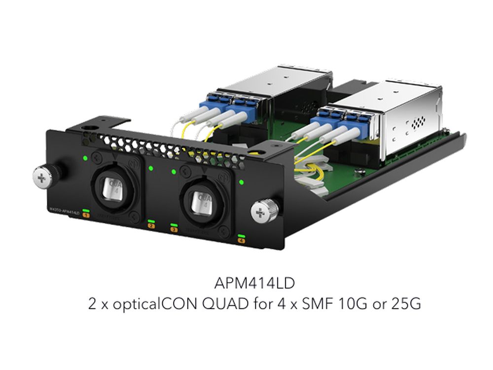 2 neutrik duo fiber smf port card (MSM4320)