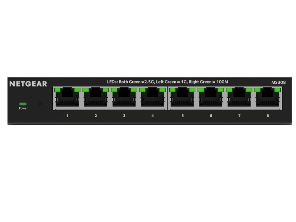 8PT Multigig Plus Switch (MS308E)
