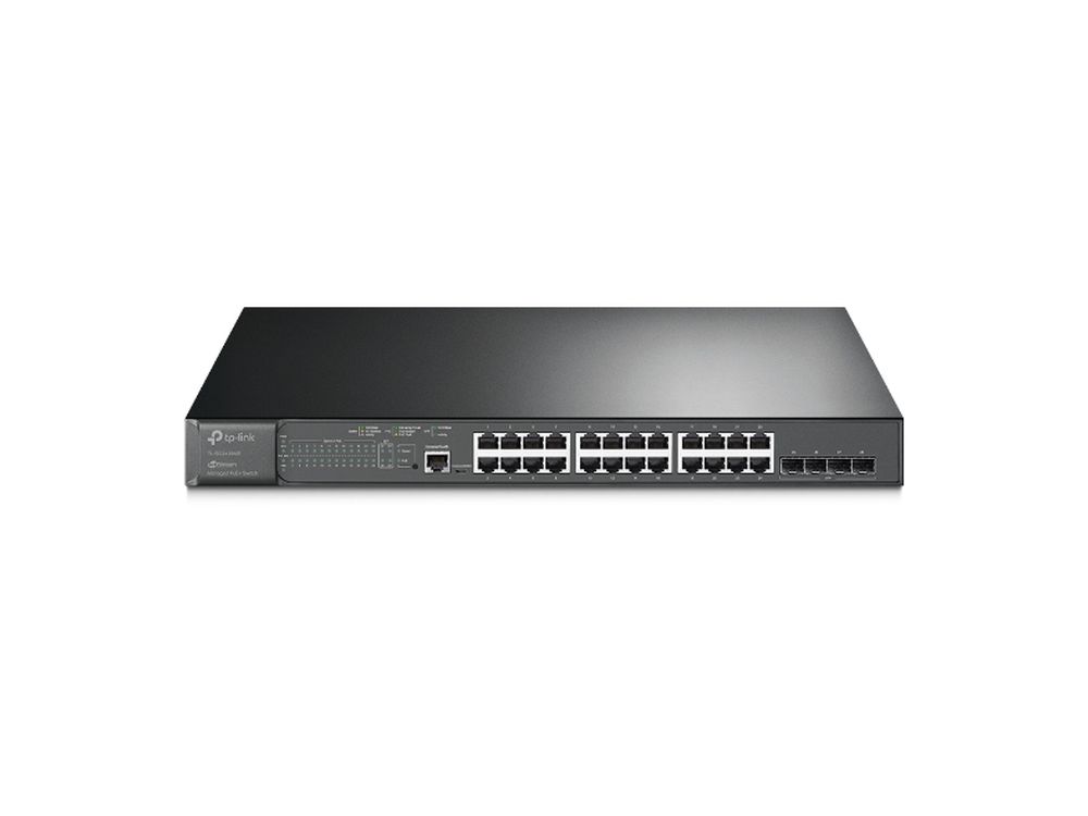 Omada JetStream 28-Port Gigabit L2 + Managed Switch with 24-Port PoE+